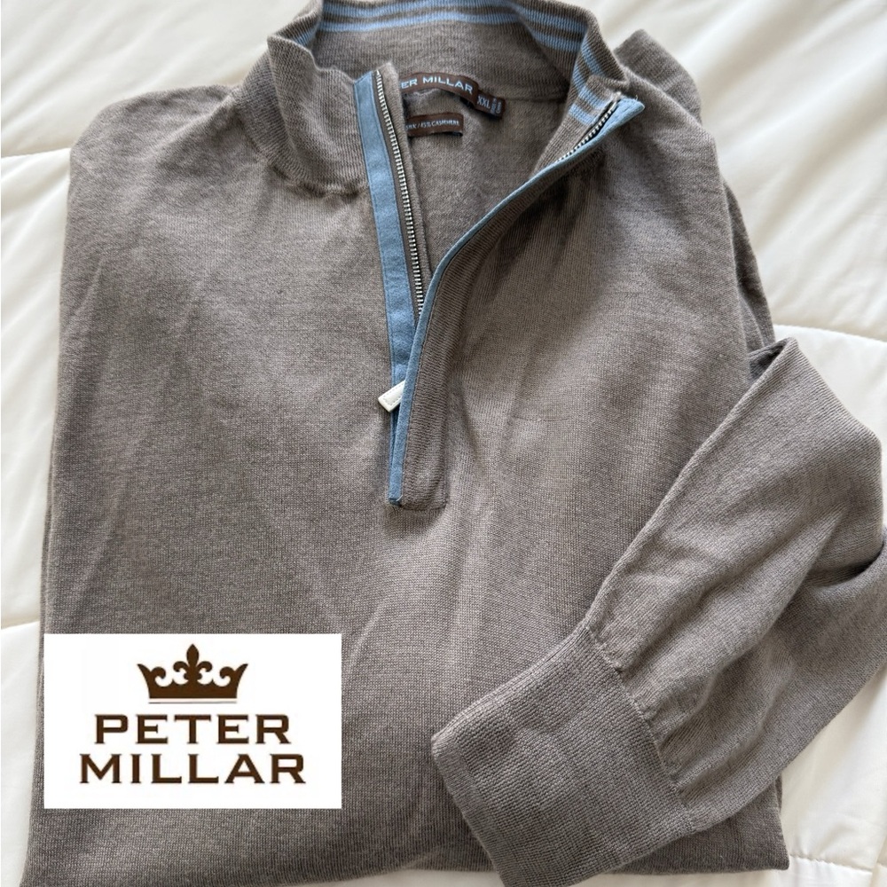 Peter Millar Quarter-Zip Sweater